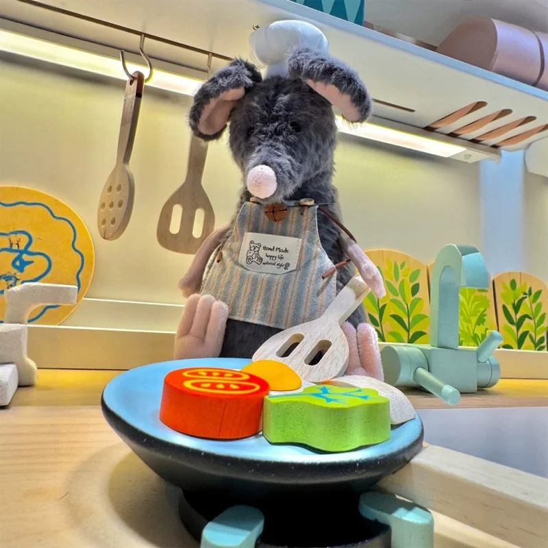 Sad Mouse Pluche JC Vulling Speelgoed Rugzak charme Muis Pop Leuke Simulatie Zachte Metgezel Jelly Decoratie Verrassing Verjaardagscadeaus