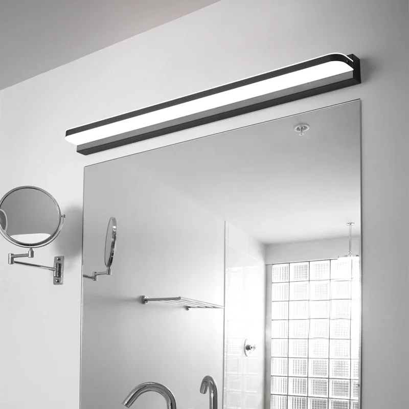 Imagem -06 - Impermeável Led Front Mirror Light Lâmpada de Parede Banheiro Sala de Estar Quarto Maquiagem 9w 12w Ac220v