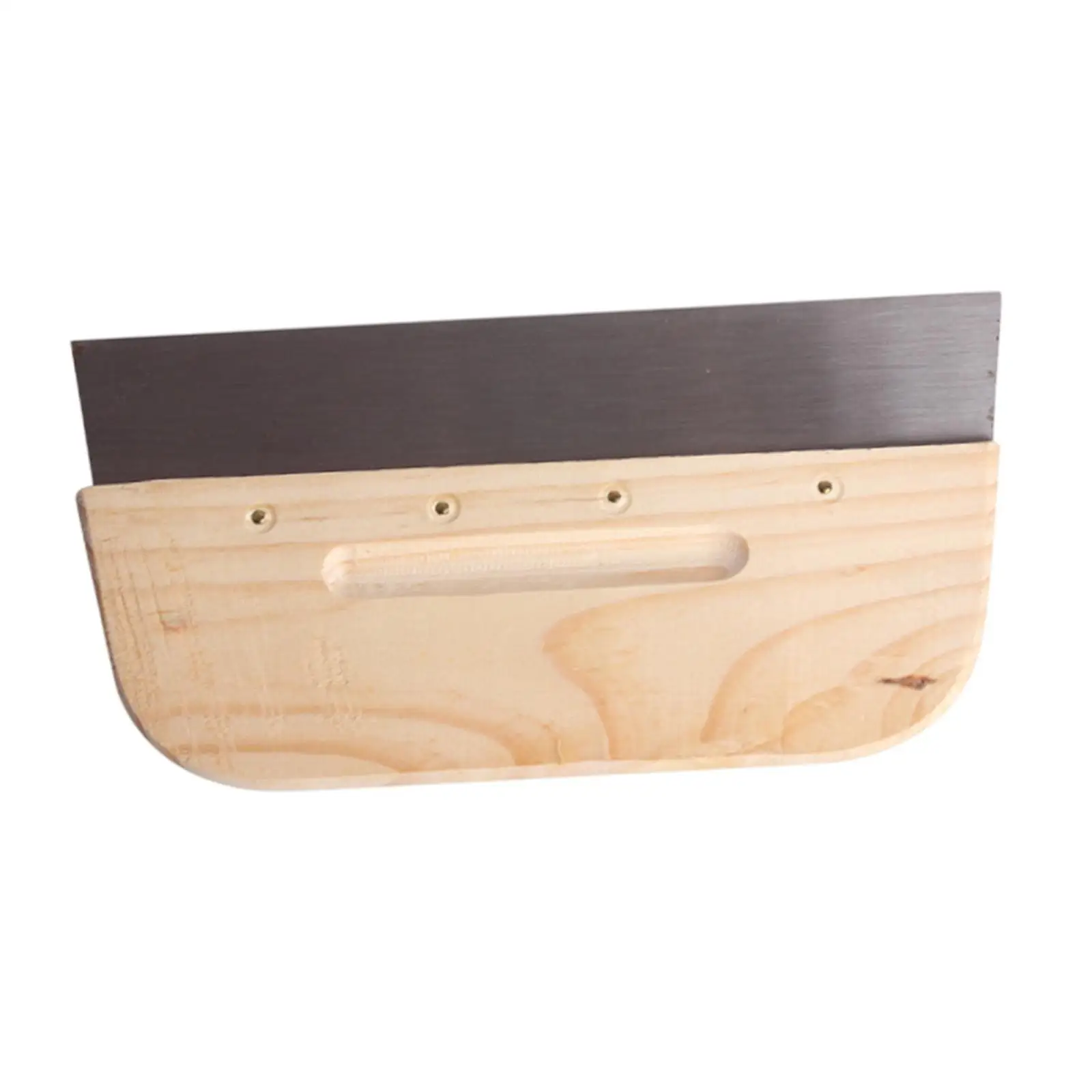 كشط الطلاء، سكين المعجون، مقبض خشبي، أداة الحوائط الجافة، سكين البريق لكشط الجص، إصلاح الجدار، تطبيق المعجون #1