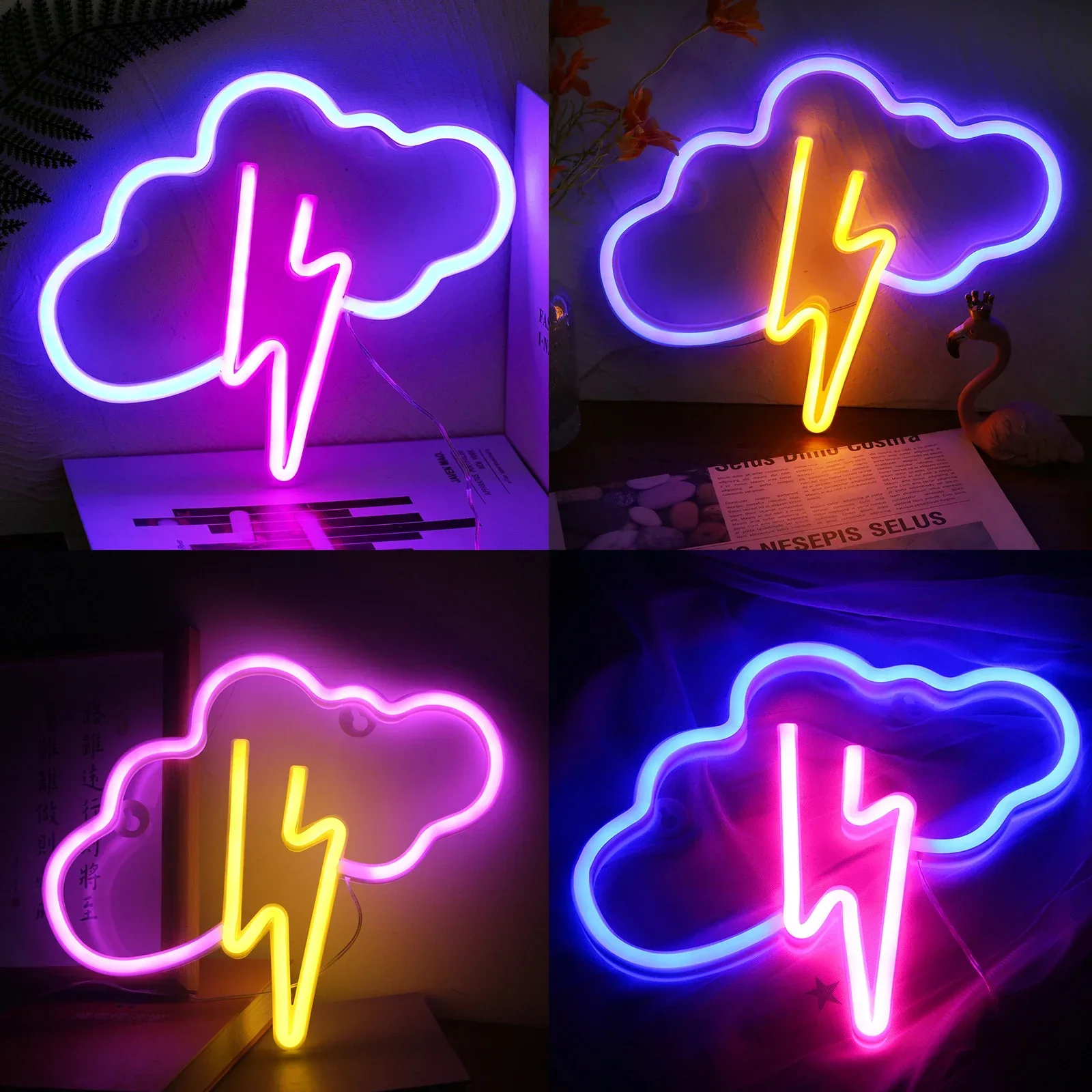 Neon Night Light Wall Hanging Neon Sign   Room  Bedroom Party  Wedding Decoration Christmas Gift Neon Lamp Duck lamp Rgb lamp