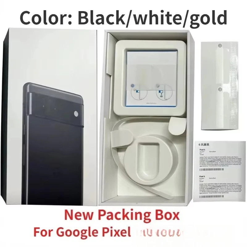 NEW Empty Box For Google Pixel 8A Pixel 8 Pixel 8pro Phones High Quality New Box For Packing empty box without accessories