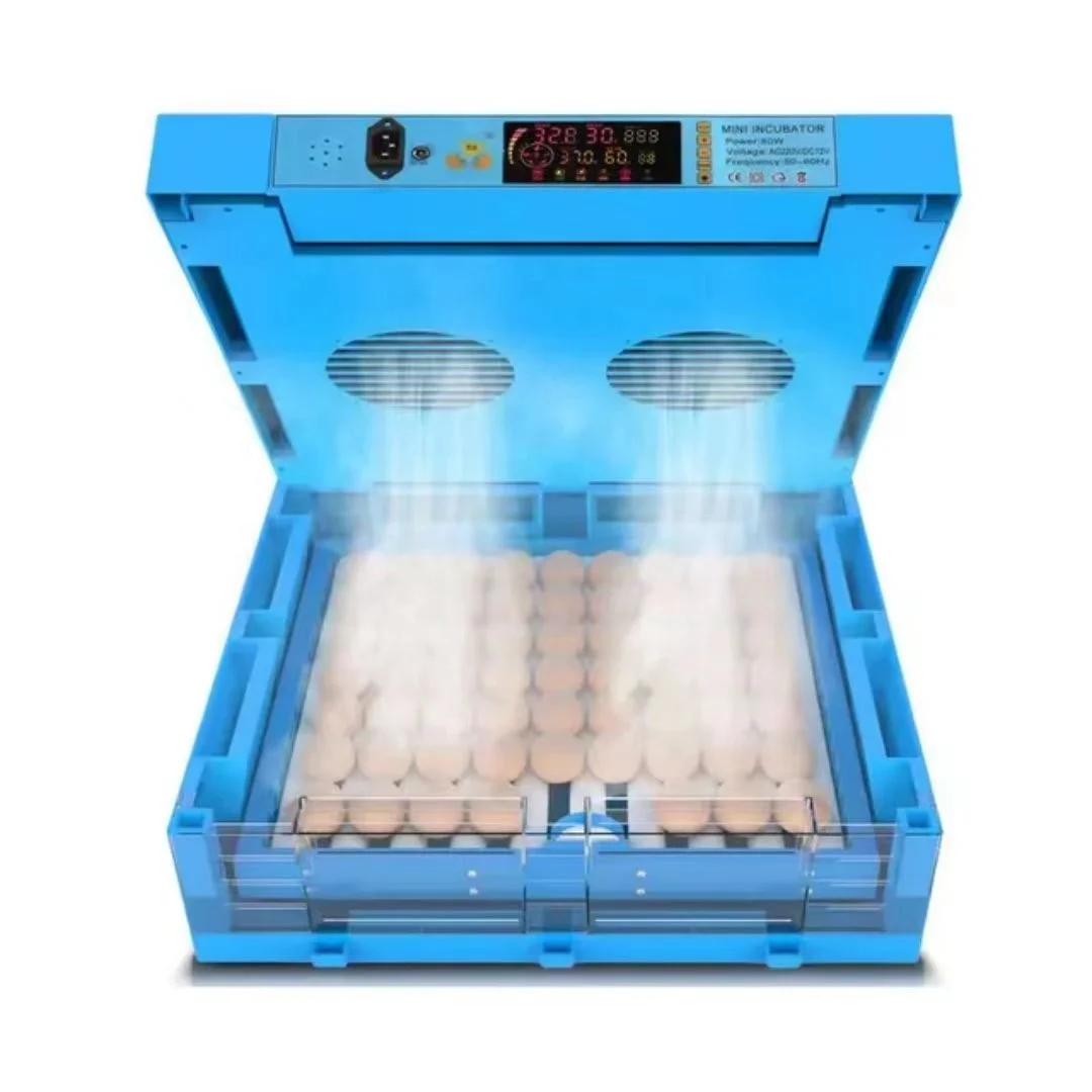 Automatic Egg Hatching Machine 64 Chicken Egg Incubator And Hatcher Farming Equipment For Chicken Duck Goose Eggs