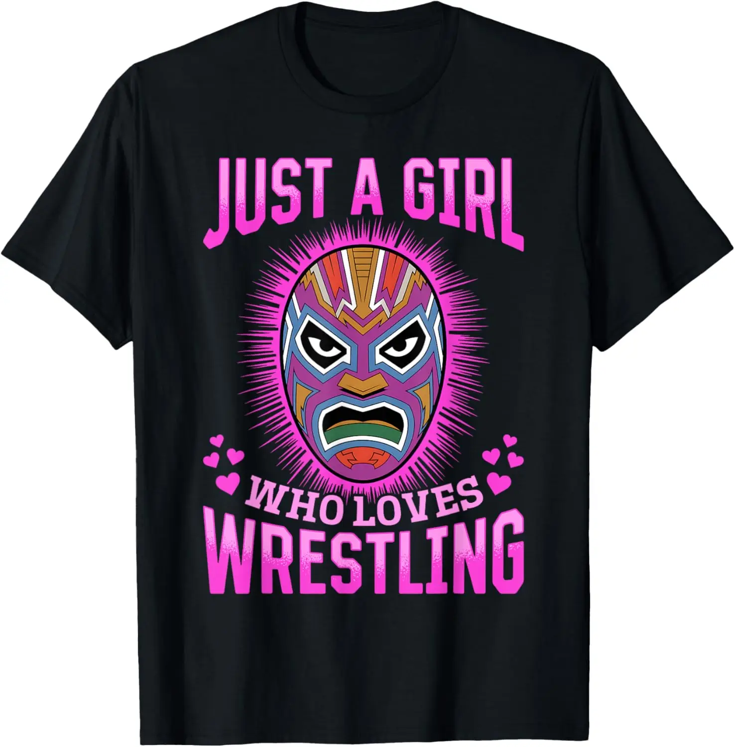 

Wrestling Wrestler Just A Girl Who Loves Wrestling T-Shirt