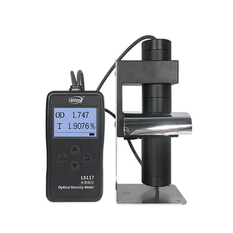 LS117 Densitometer Optical Density Meter Test Dot Area Aluminum X-ray Film with OD VLT Transmittance Replace Xrite 341C