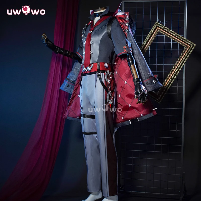 UWOWO-Jogo Genshin Impact Wriothesley Cosplay Traje, Série Collab, Conjunto Completo, Trajes De Carnaval De Halloween