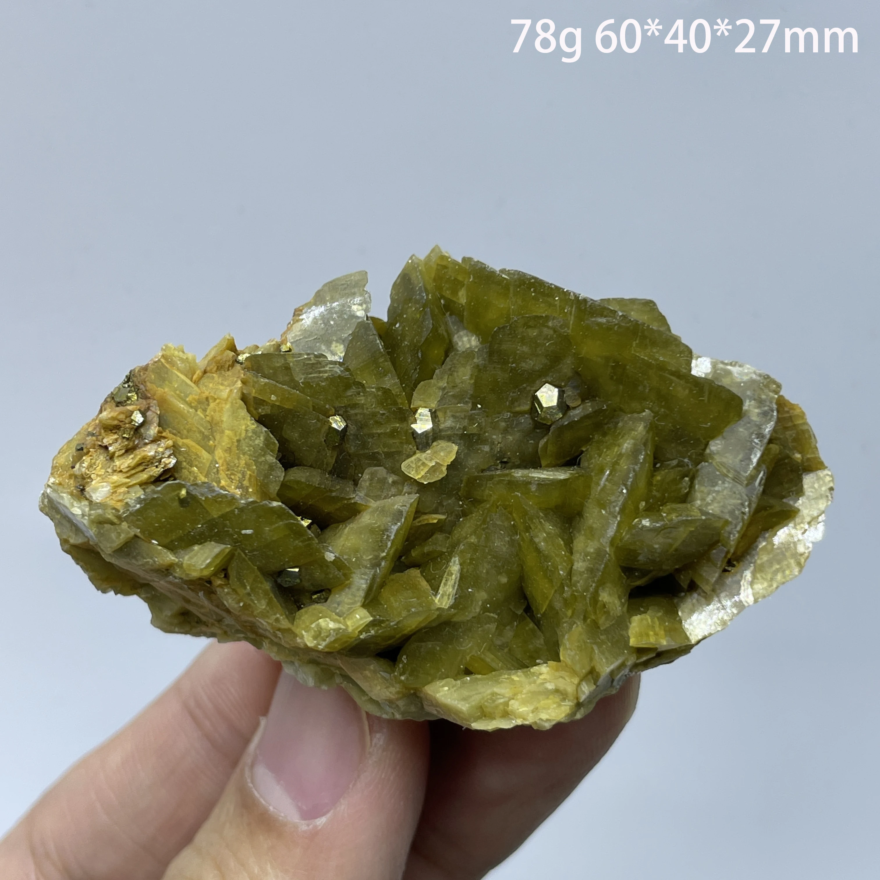 Natural Raw Stone Siderite With Pyrite Chalcopyrite Symbiotic Quartz Crystal Mineral Specimen Rock Rough Healing Gift