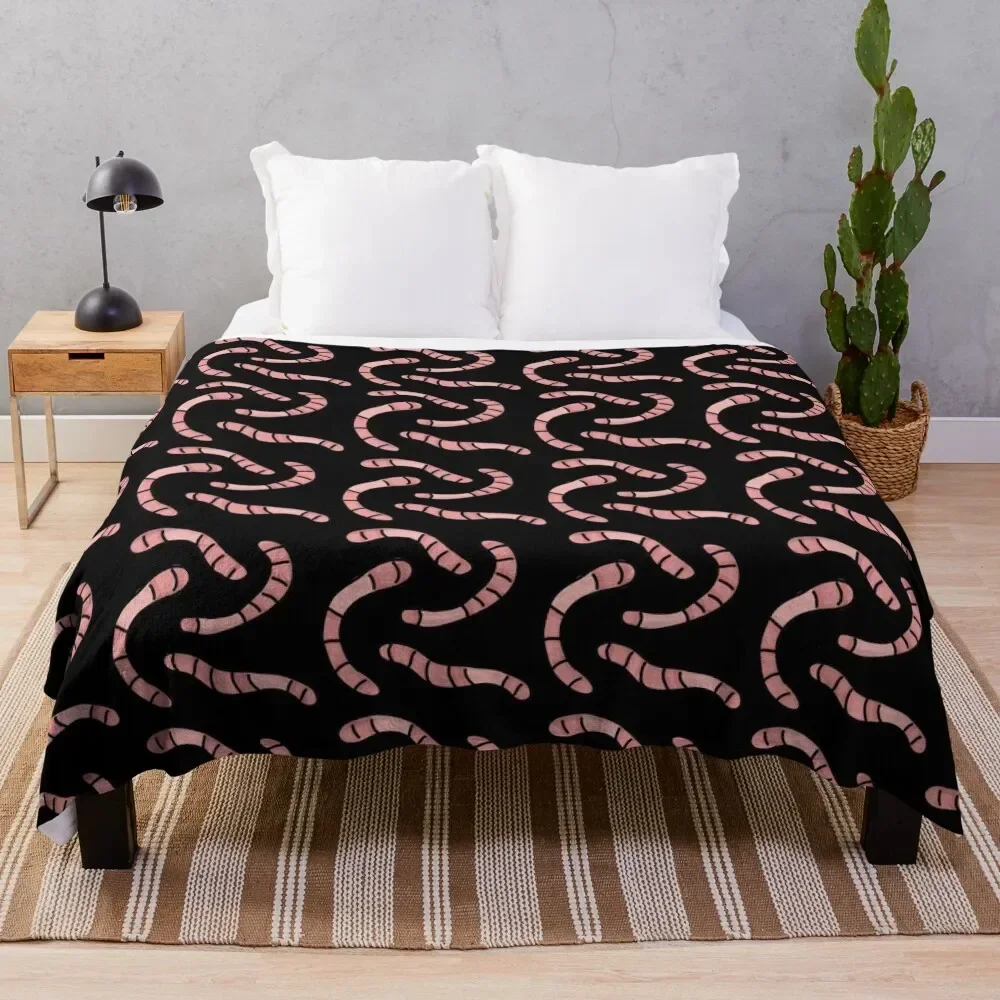 

Worm Time Throw Blanket All Weather Soft Throw Blanket for Sofa