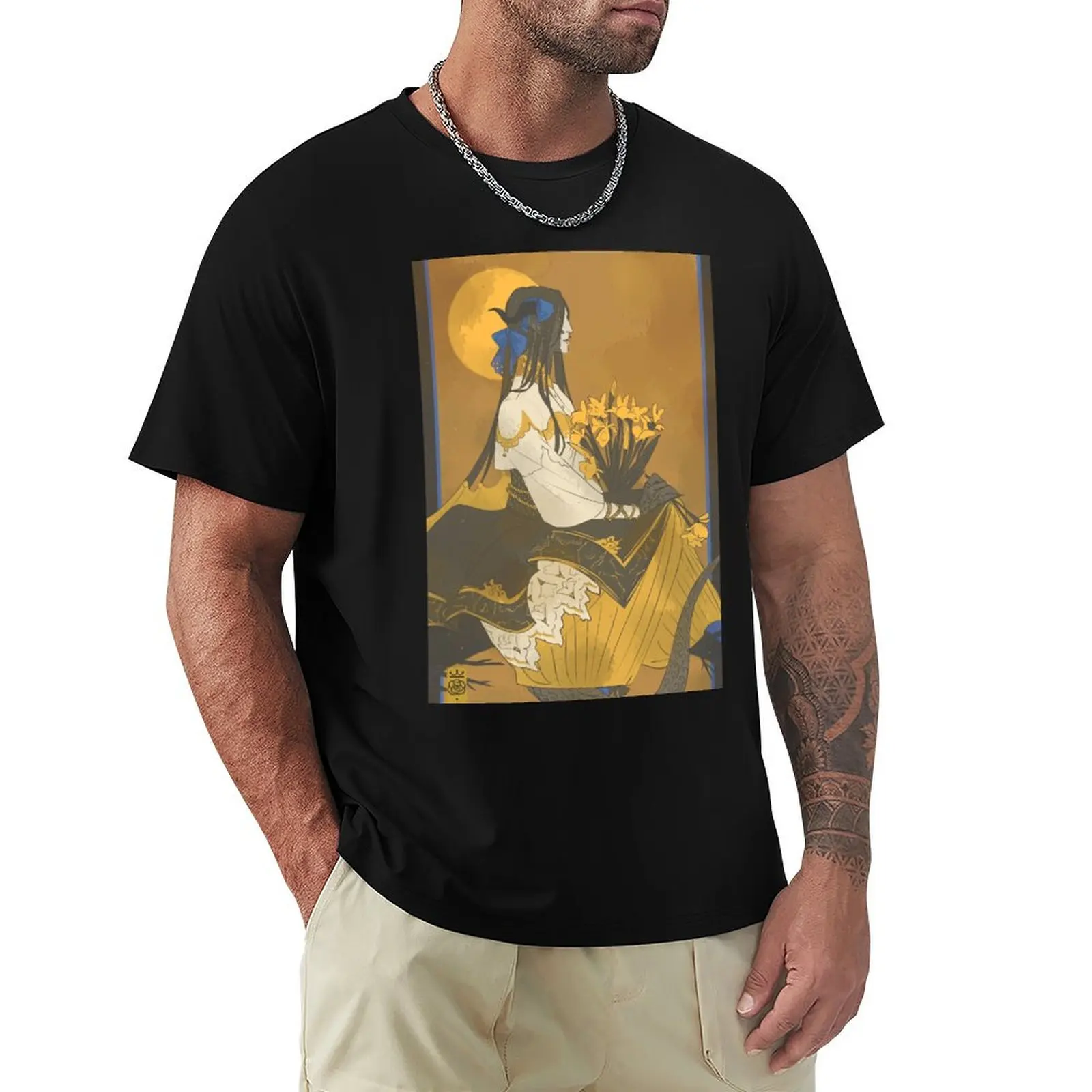 Calianna 01 T-Shirt Large Size Soft Cotton T-Shirt