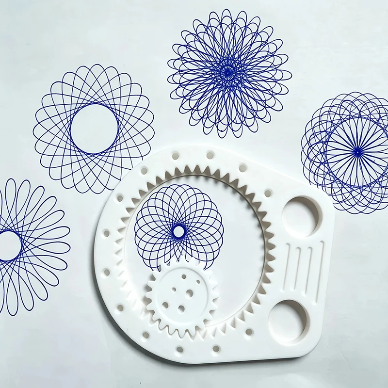 Geometrie-Spirograph-Zeichensc – Kids Education Template Bewertung und Preis