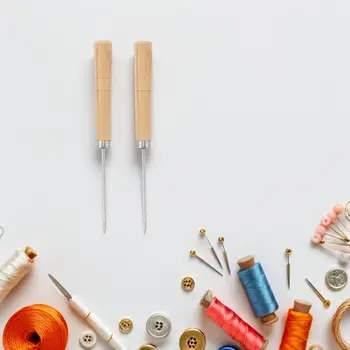 1 Set Haarwurzelwerkzeug mit austauschbaren Nadeln, robustem Kupfergriff, komfortablem Griff und Ahle für DIY-Haarverjüngung und Bastelarbeiten 10 best sales Werkzeug zum Wiederverwurzeln - №9