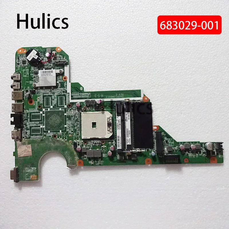 Hulics Used 683029-001 For HP PAVILION G4-2000 G6 G6-2000 G7 G7-2000 Laptop Motherboard Mainboard DA0R53MB6E0 DA0R53MB6E1