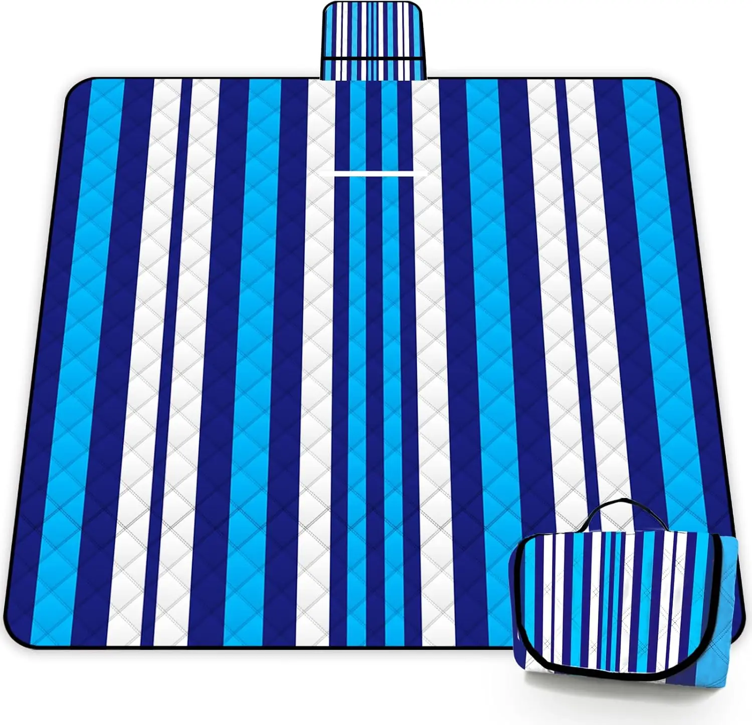 

Extra Large Picnic Blanket Waterproof,60"x 80"Foldable Machine Washable Beach Blanket,Outdoor Blanket for 6-8 Adults,Suitable
