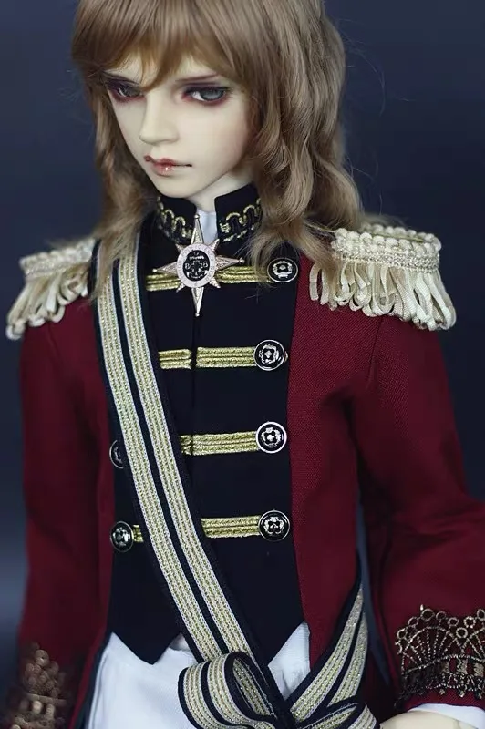 

Doll Clothes For Doll Custom Prince Military Uniform Boy Pants Free Shipping, SD 1/3 BJD Uncle Tops Skirt Set
