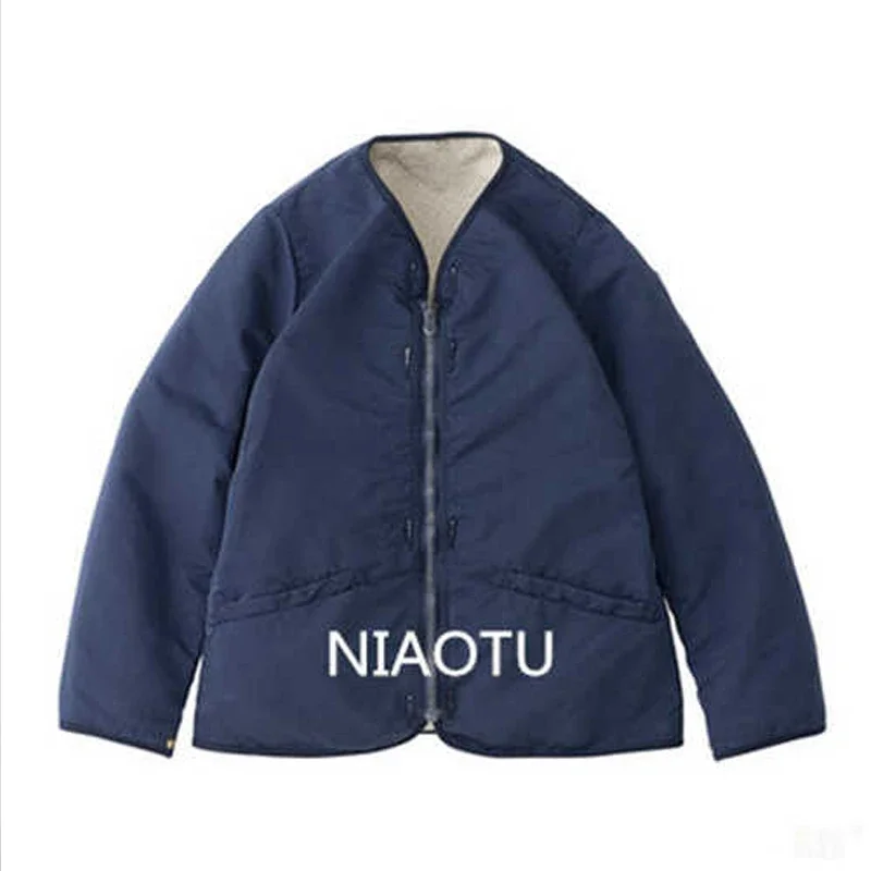 

Double-sided Windbreaker Inner Lining Lamb Wool Coat Non Visvim Dcdt NIAOTU Original Cotton Jacket