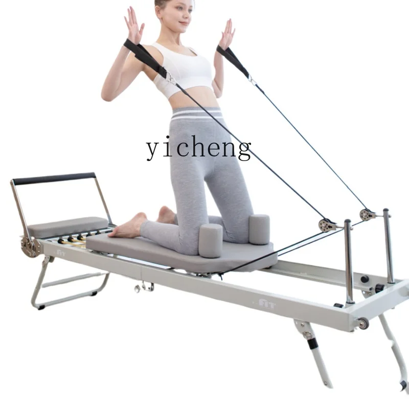 

ZF Pilates Folding Core Bed Small White Bed High-End Home Yoga Fitness Equipment