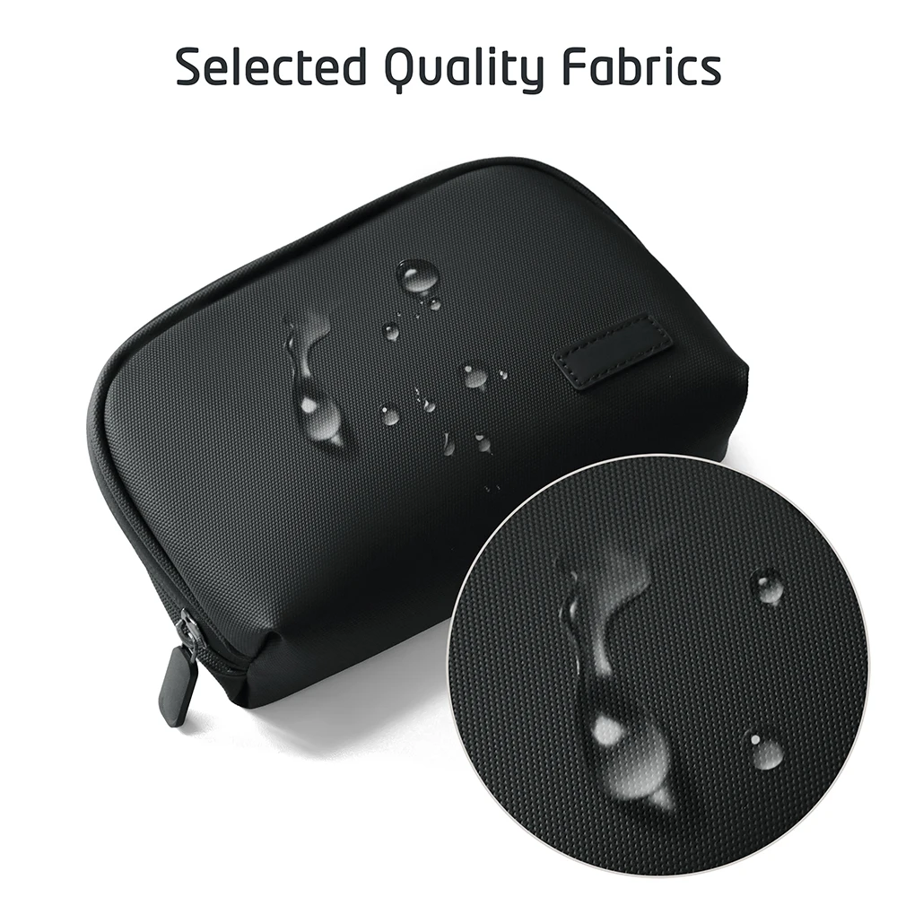 Cable Storage Bag Waterproof Digital Electronic Organizer Portable USB Data Line Charger Plug Storage Bag Travel Makeup Bag