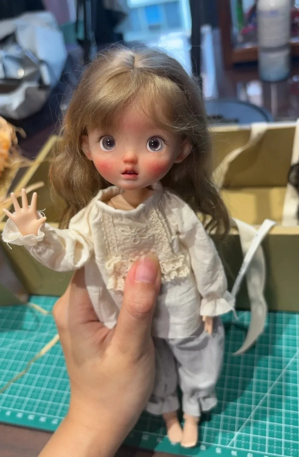 

Новинка 2023 года, 1/6 SD BJD кукла Nimo Girl Happy Makeup, высококачественная игрушка из смолы, подарок на день рождения с бесплатной доставкой