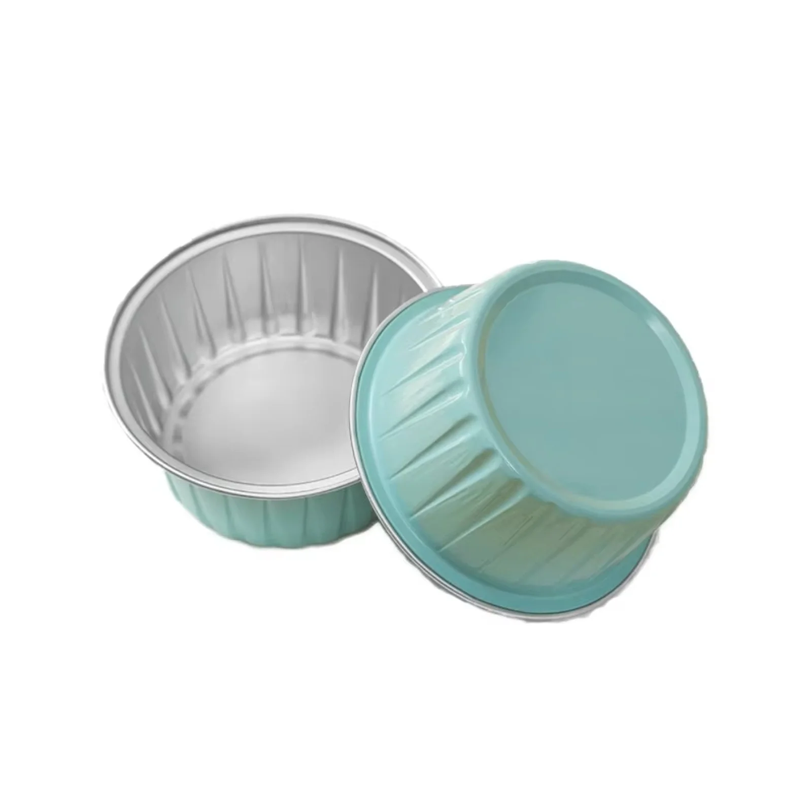 30pcs Aluminum Foil Cups High and Low Temperature Resistance Cup for Party Camping Cooking