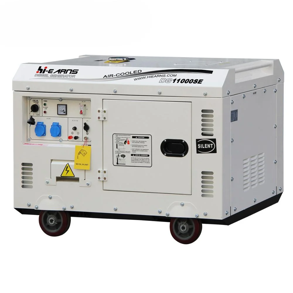 10KVA 198FA diesel engine 30L fuel tank diesel generator