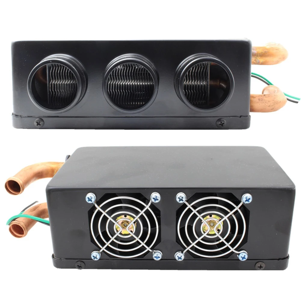 Innovative Design in a Low Noise 12V Car Heater Perfect for Cold Weather Featuring Three Effective Air Outputs