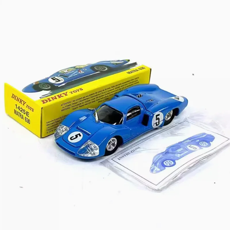 Игрушки DINKY, масштаб 1:43, 630 Le Mans, имитация автомобиля, игрушка из сплава, модель, подарок, сувенир, орнамент Игрушки DINKY, масштаб 1:43, 630 Le Mans, имитация автомобиля, игрушка из сплава, модель, подарок, сувенир, орнамент