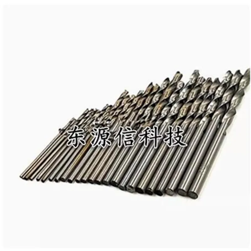 10PCS Straight shank small drill 0.5 0.6 1.0 1.2 1.5 2.0 2.2 3 3.2 3.5mm twist drill holes fine