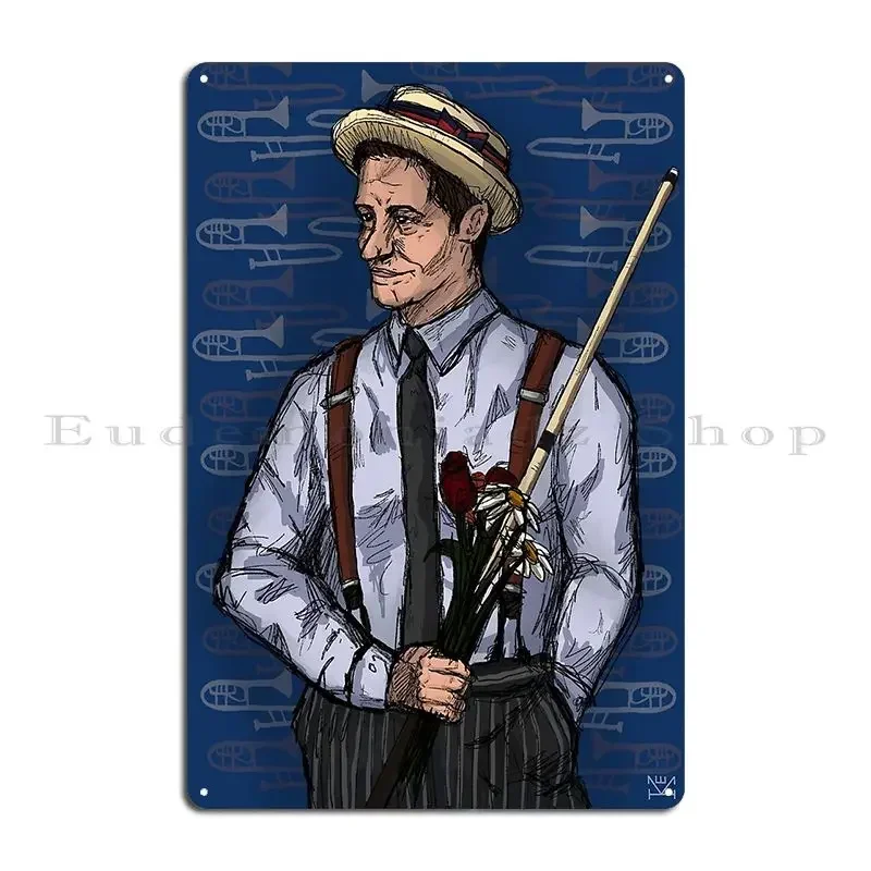 Harold Hill Metal Sign Wall Mural Iron Mural Cinema Wall Plaque Tin Sign Poster