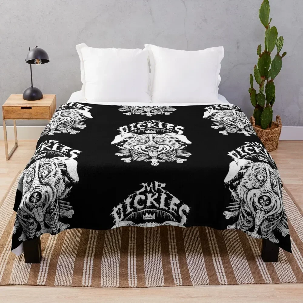 

Mr. Pickles - 14 Throw Blanket Winter beds Vintage Plush Custom Blankets