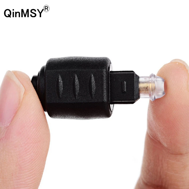 1/2/5pcs Optical Toslink Plug 3.5mm Female Mini 3.5 mm Jack To Digital Toslink M Optical Audio Cable Connectors Adapter