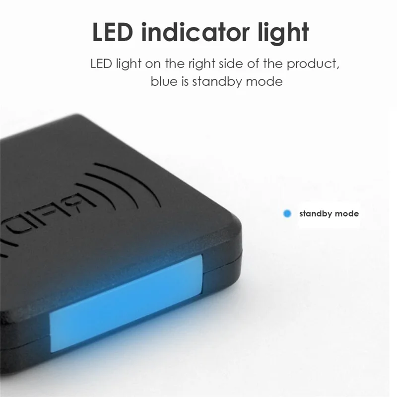 AAAEL-Mini المحمولة قارئ بطاقات الهوية بموجات الراديو 125 كيلو هرتز USB الذكية EM قارئ بطاقات ل Win8 أندرويد OTG دعم الهاتف الذكي