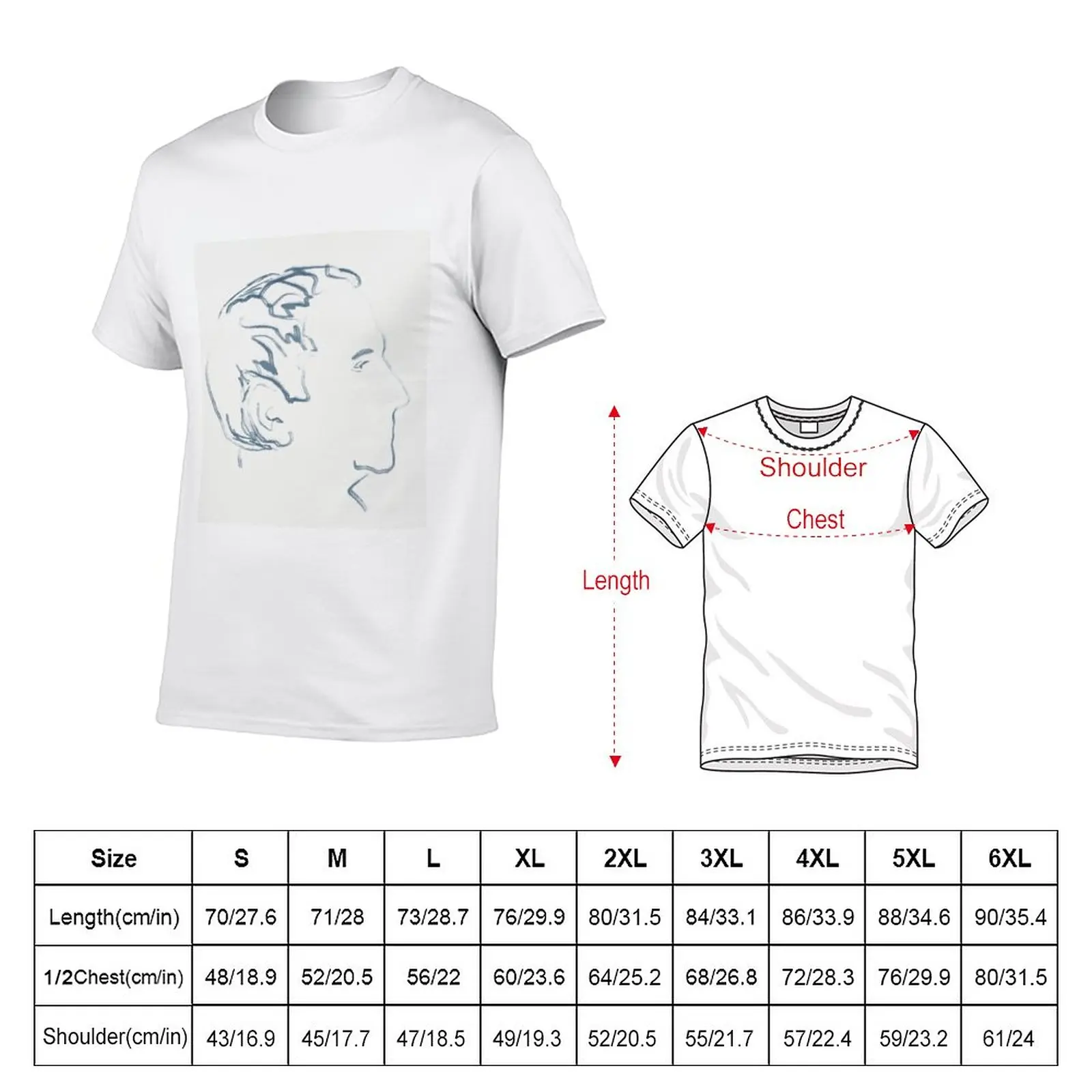 New Gertrude Stein T-Shirt Aesthetic clothing summer clothes boys white t shirts slim fit t shirts for men