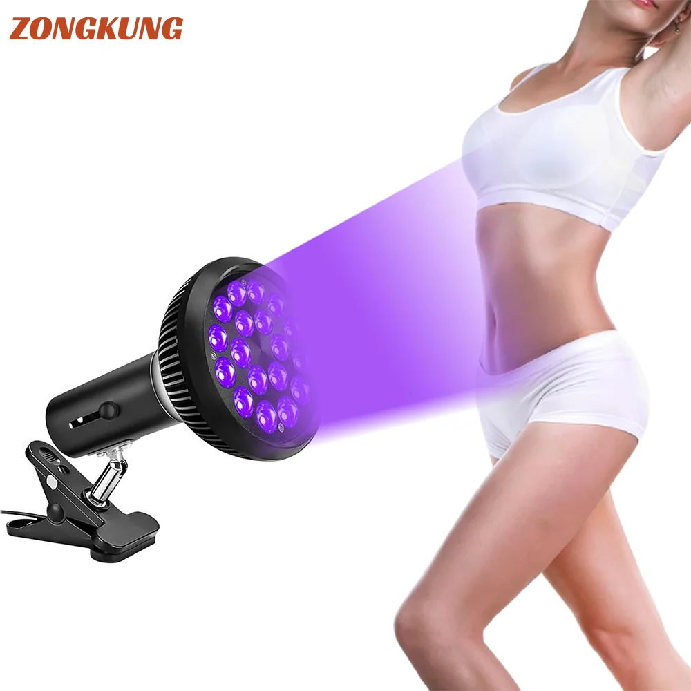 18pcs-led-light-lamp-395nm-home-tanning-solarium-skin-care-ultraviolet-tanning-lamp-54w-clip-type-solarium-lamp-for-tanning-body