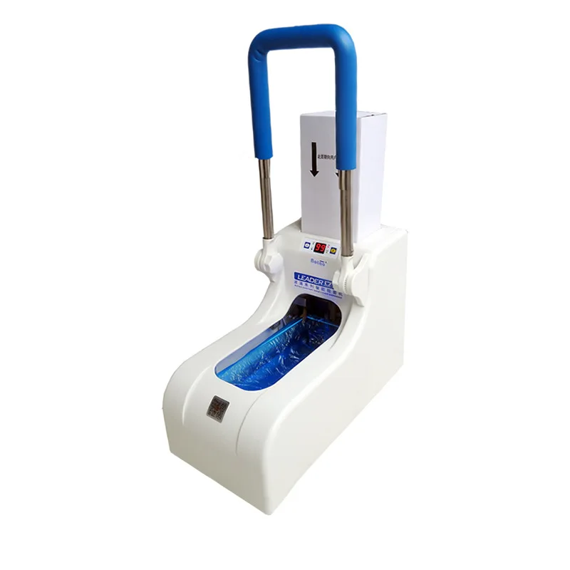 

EGT-11 charging and plug-in dual-purpose intelligent automatic shoe cover machine plus armrest automatic shoe cover