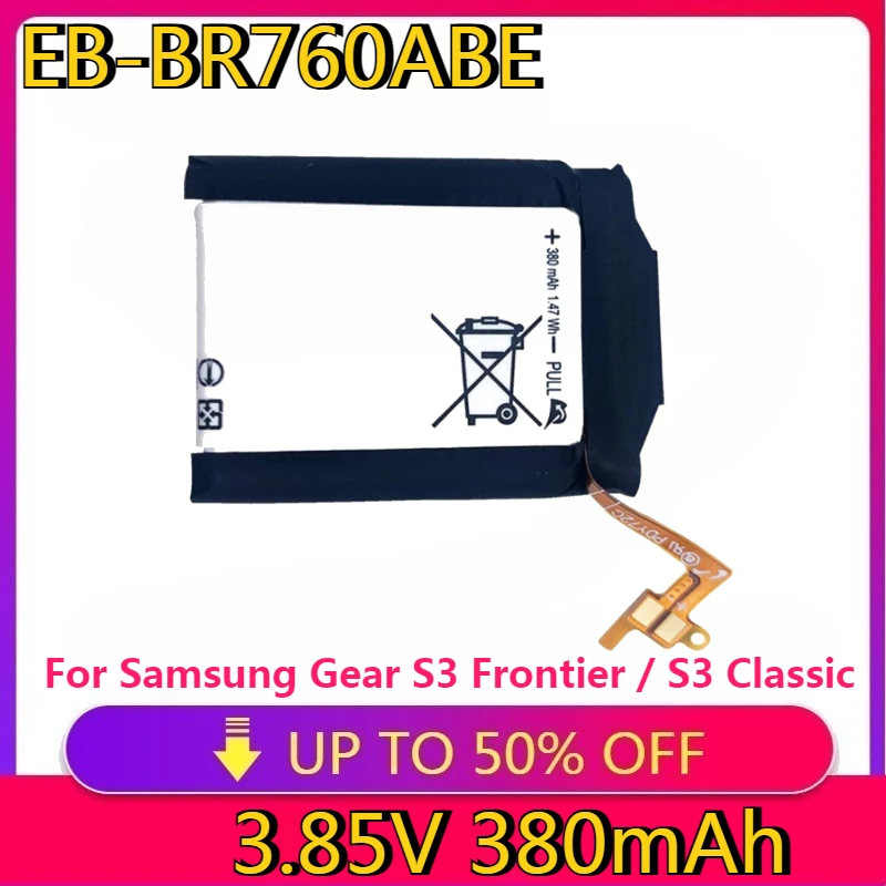 

Watch Battery EB-BR760ABE 380mAh For Samsung Gear S3 Frontier / S3 Classic EB-BR760A SM-R760 SM-R770 SM-R765 SM-R765S