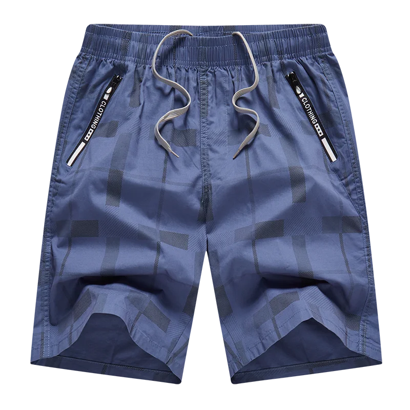 Pantaloncini Casual da uomo estivi pantaloni da palestra in cotone bermuda pantaloncini da surf da uomo Homme abbigliamento classico di marca