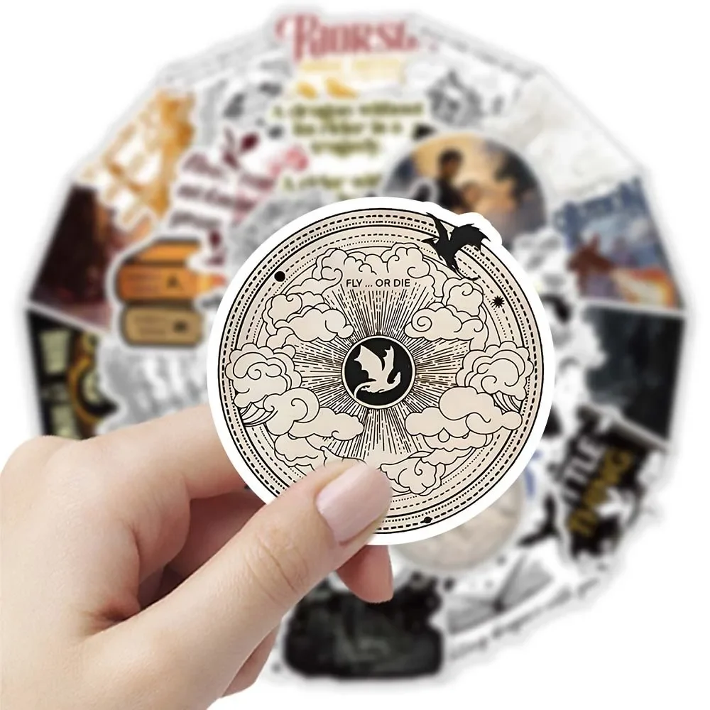 50PCS Vierde Vleugel Cartoon Stickers Pterosauriër Stickers DIY Bagage Laptop Telefoon Gitaar Auto Fiets Skateboard Decals Kinderen Speelgoed