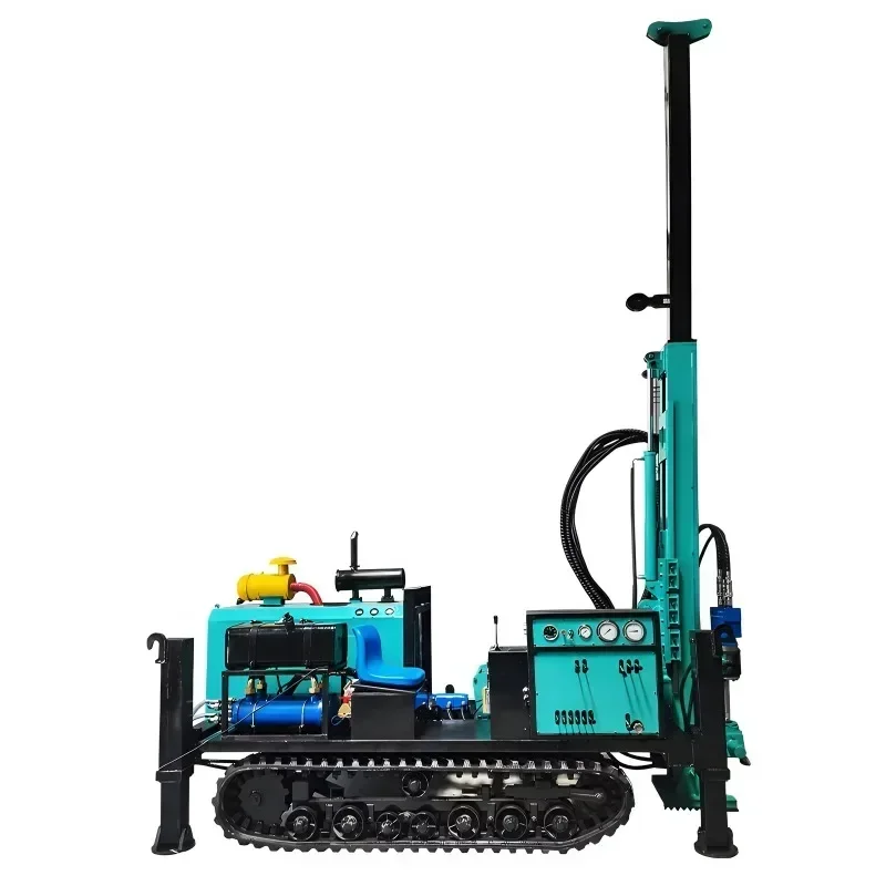 Portable Diesel High Quality Full-Hydraulic Drill Rigs Jack Hammer Core Drilling Rig Full Hydraulic Core Drilling Machine 1000m