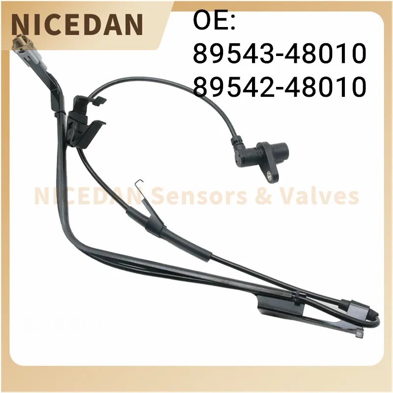 

89543-48010 Передний левый/правый датчик скорости колеса ABS для Lexus RX300 99-03 3.0L V6 AWD Автозапчасти 89542-48010 8954248010 Новый