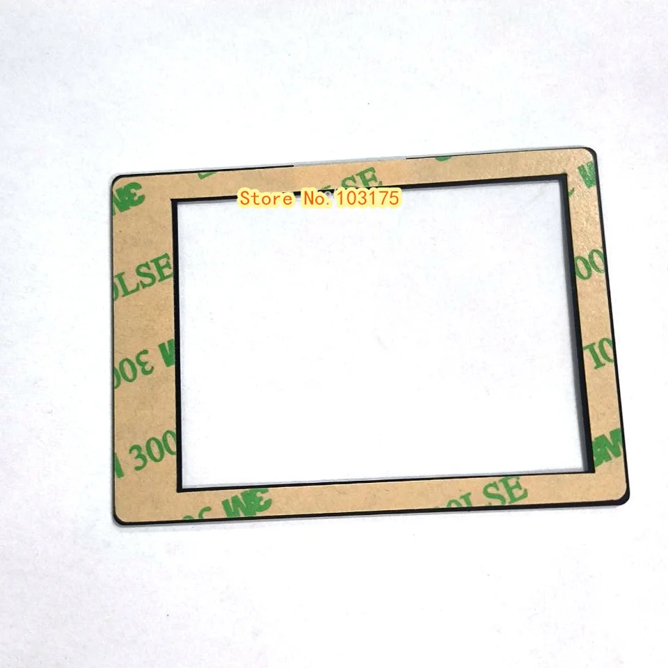 Novo para tela lcd janela display (acrílico) vidro exterior para sony a7 a7k a7r a7s digital protetor de tela + fita