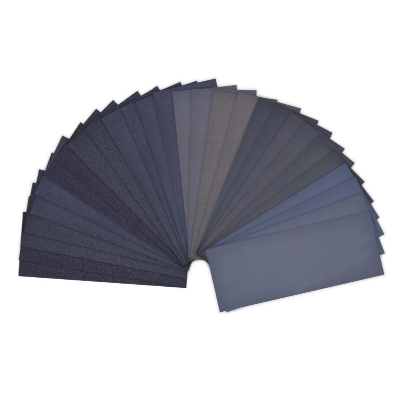 

E8BD Sandpaper Sand Paper 120 to Grit Wet Dry Sanding Sheets 9 x 3.6 Inch for Automotive Polishing Woods Metal Sanding