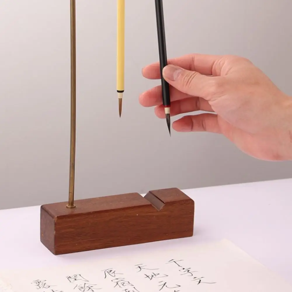 Oil Watercolor Chinese Calligraphy Brush Wolf Hair Oil Painting Scriptures Writing Brush Art Script Hook Line Fine Paint Brush