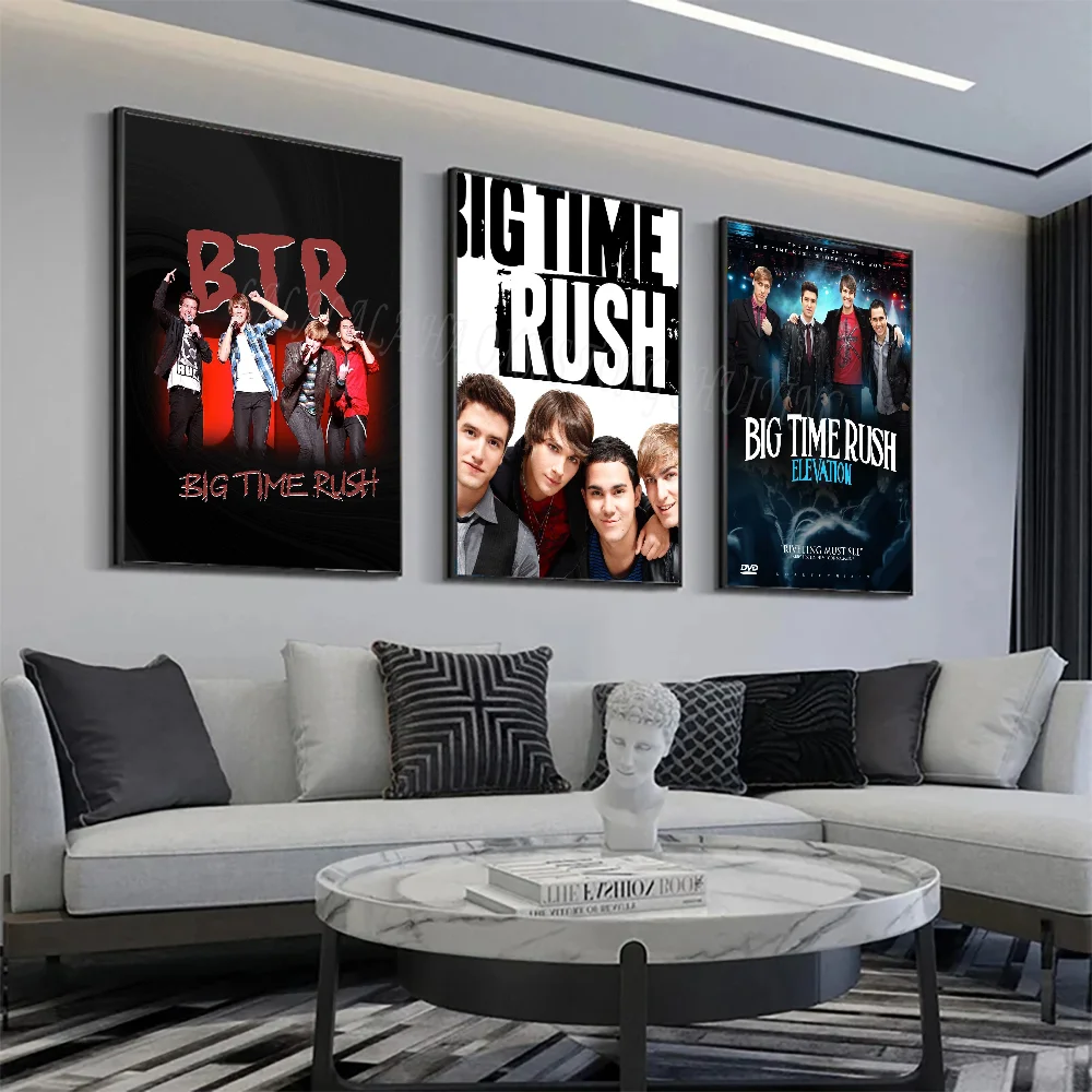 Band Big Time R-Rush BTR Poster Wall Art Home Decor Room Decor Digital Painting Living Room Restaurant Kitchen Art