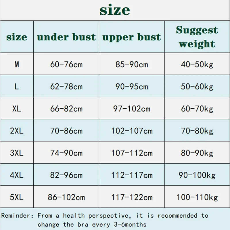 New creative front four buckle underwear elastic tank top type middle-aged and older large size without steel ring Push Up bra