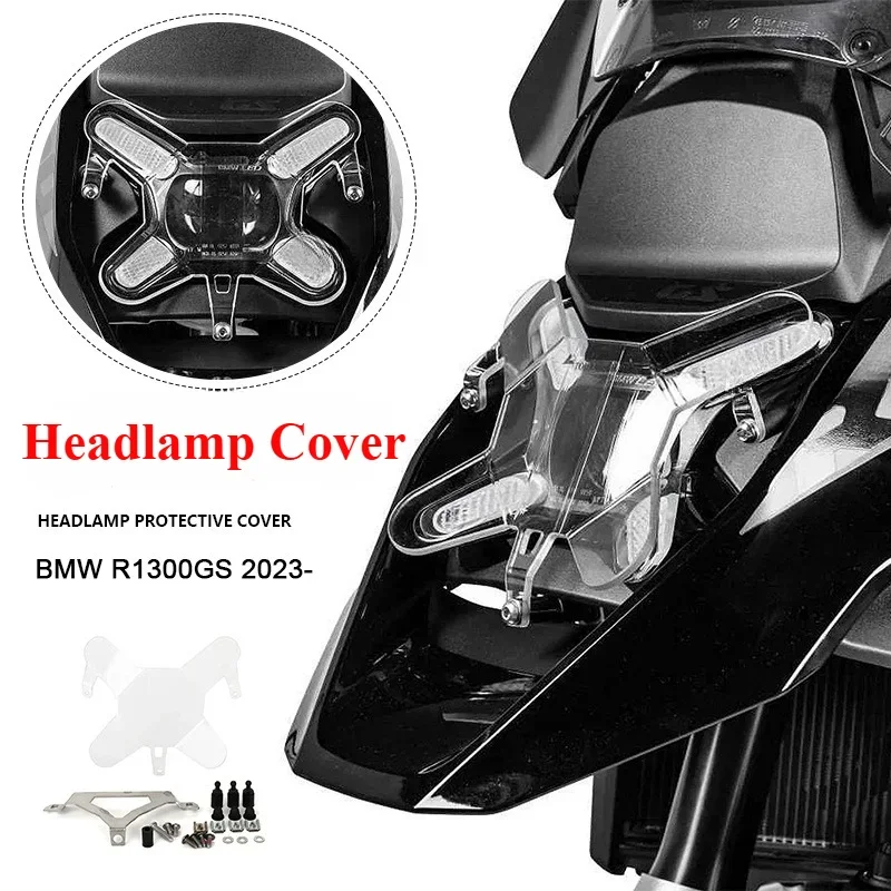 

For BMW R1300GS 2023-2024 Motorcycle Accessories Headlamp Headlamp Protective Cover