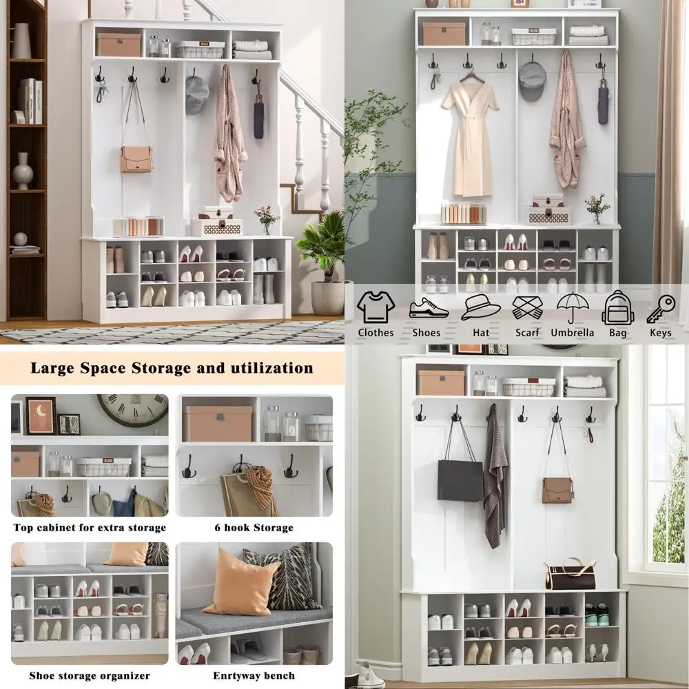 

"Durable 4-Person WPC Outdoor Dining Table with Integrated Benches and Umbrella Hole for Picnic and Beer Gatherings"