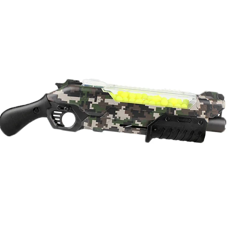 Soft Bullet Gun Toy Children\'s EVA Shooting Game Goggle Set Large Capacity Launcher Toy for Boys and Girls