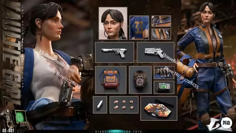 

GE-001 1/6 Collectible Vaultie Girl Action Figure