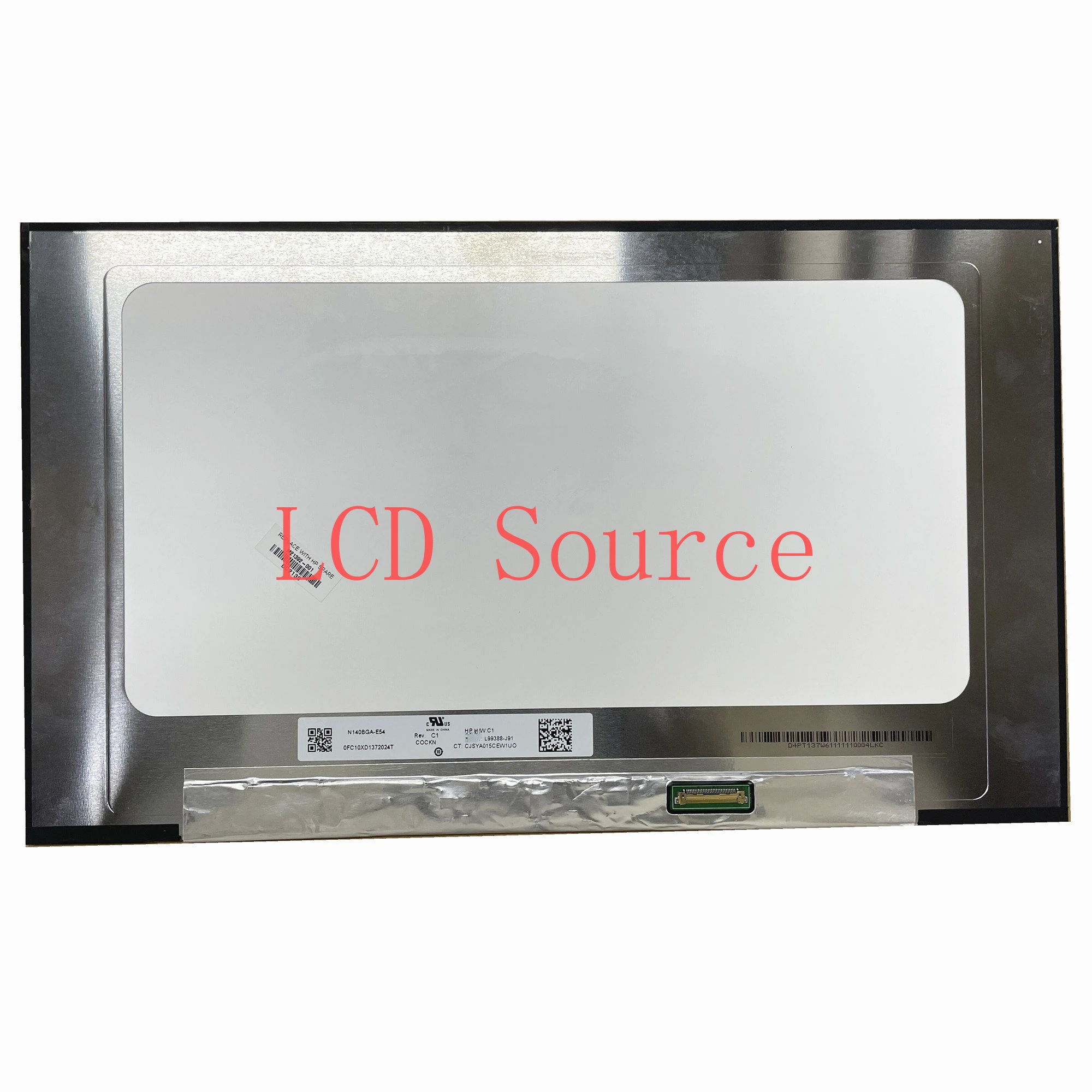 Imagem -02 - Fit B140xtn07.4 B140xtn07.5 N140bge-e54 Nt140whm-n45 14.0 Tela Lcd de 1366*768 Edp 30 Pinos N140bga-e54