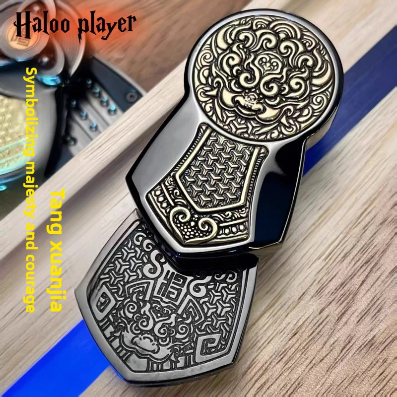 

Haru EDC Tang Xuanjia, вращающаяся магнитная металлическая механическая карта на кончиках пальцев, декомпрессионная композитная игрушка