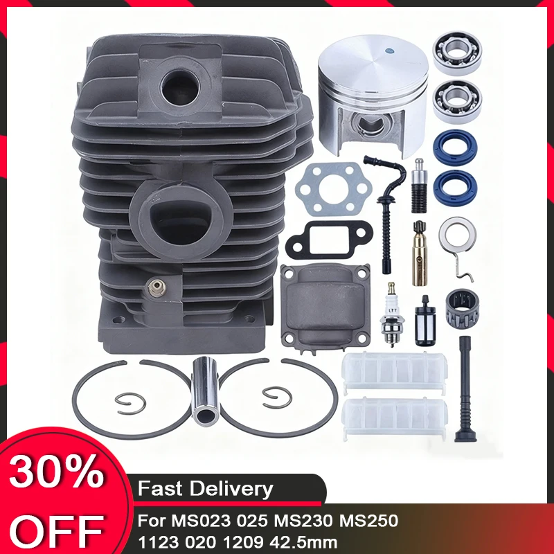 

42.5mm Cylinder Piston Kit Fits MS023 025 MS230 MS250 1123 020 1209
